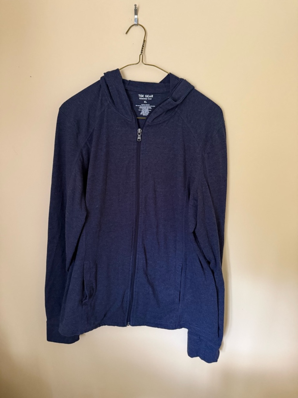 tek gear Women's Hooded Zip Jackets in Black and Navy - Picture 12 of 16